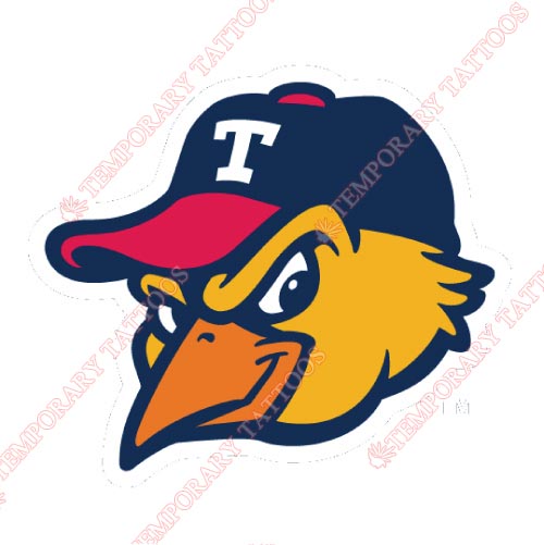 Toledo Mud Hens Customize Temporary Tattoos Stickers NO.8035
